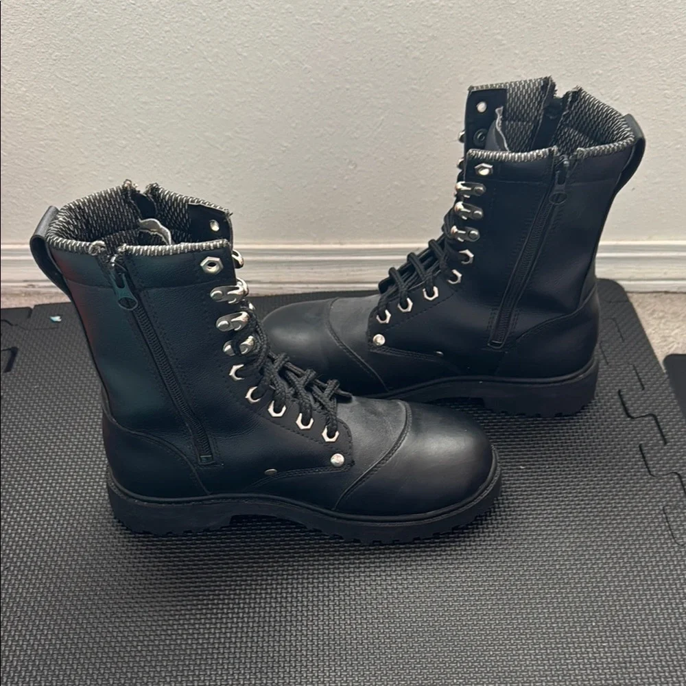 BILT Black Leather Boots - Picture 5 of 7